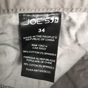 Joe’s jeans ez 34